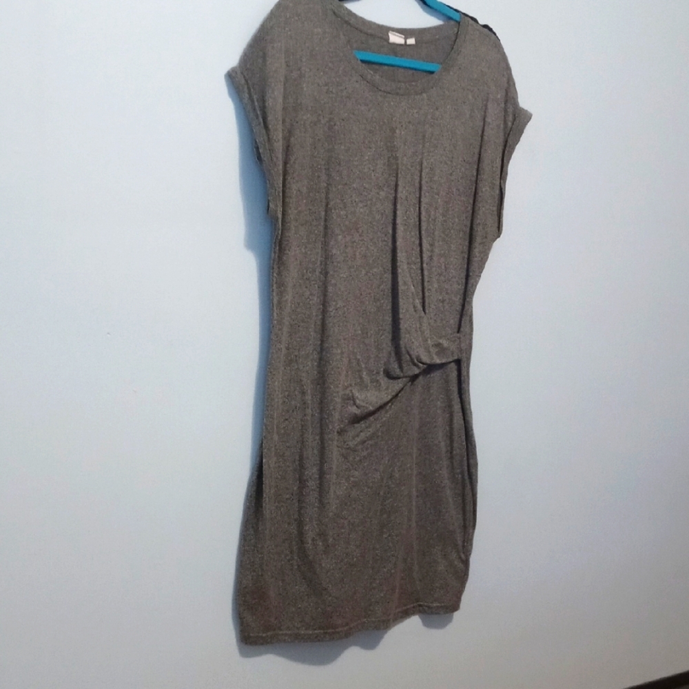 Gap Gray T-shirt Dress
